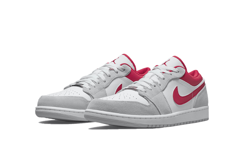 Air Jordan 1 Low SE Light Smoke Grey Gym Red