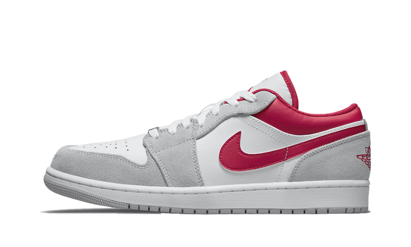 Air Jordan 1 Low SE Light Smoke Grey Gym Red